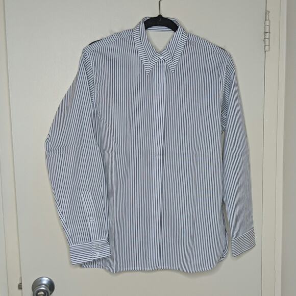 Kendall + Kylie Poplin Cutout Shirt - Size S - NWT - Picture 2 of 8